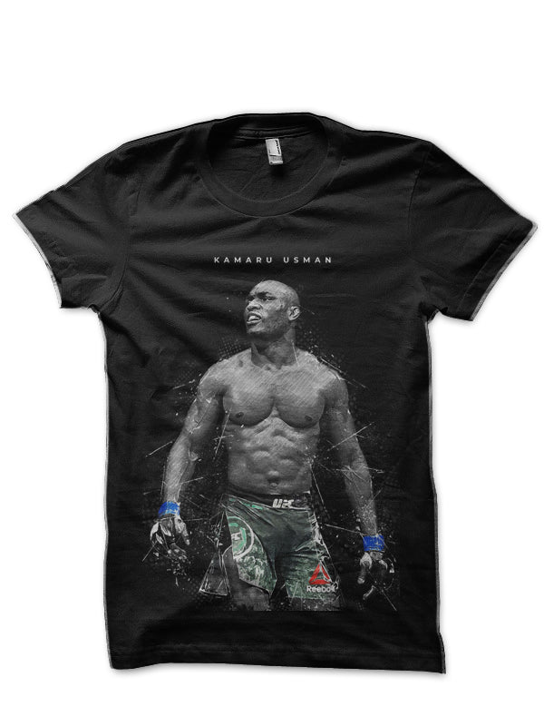 Kamaru Usman Black T-Shirt Style009 Hoodie, Sweatshirt | CoreVibeTees.com