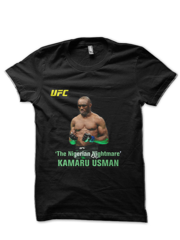 Kamaru Usman Black T-Shirt Style005 Hoodie, Sweatshirt | CoreVibeTees.com