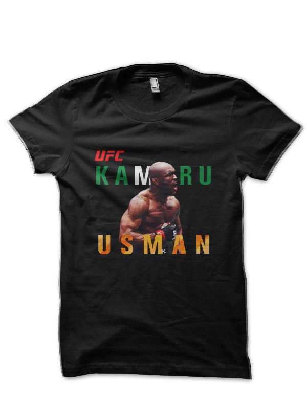 Kamaru Usman Black T-Shirt Style003 Hoodie, Sweatshirt | CoreVibeTees.com