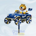 Kansas City Royals Sluggerrr Mascot Garden Wind Spinner