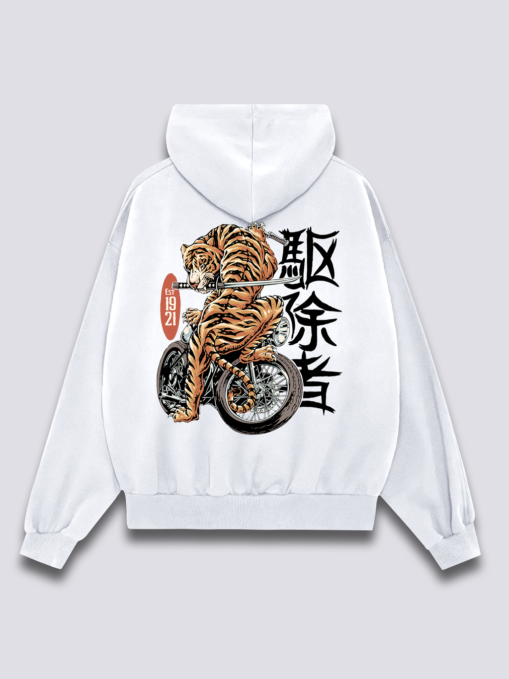Katana Tiger Hoodie T-Shirts, Sweatshirt | CoreVibeTees.com (Image 3)