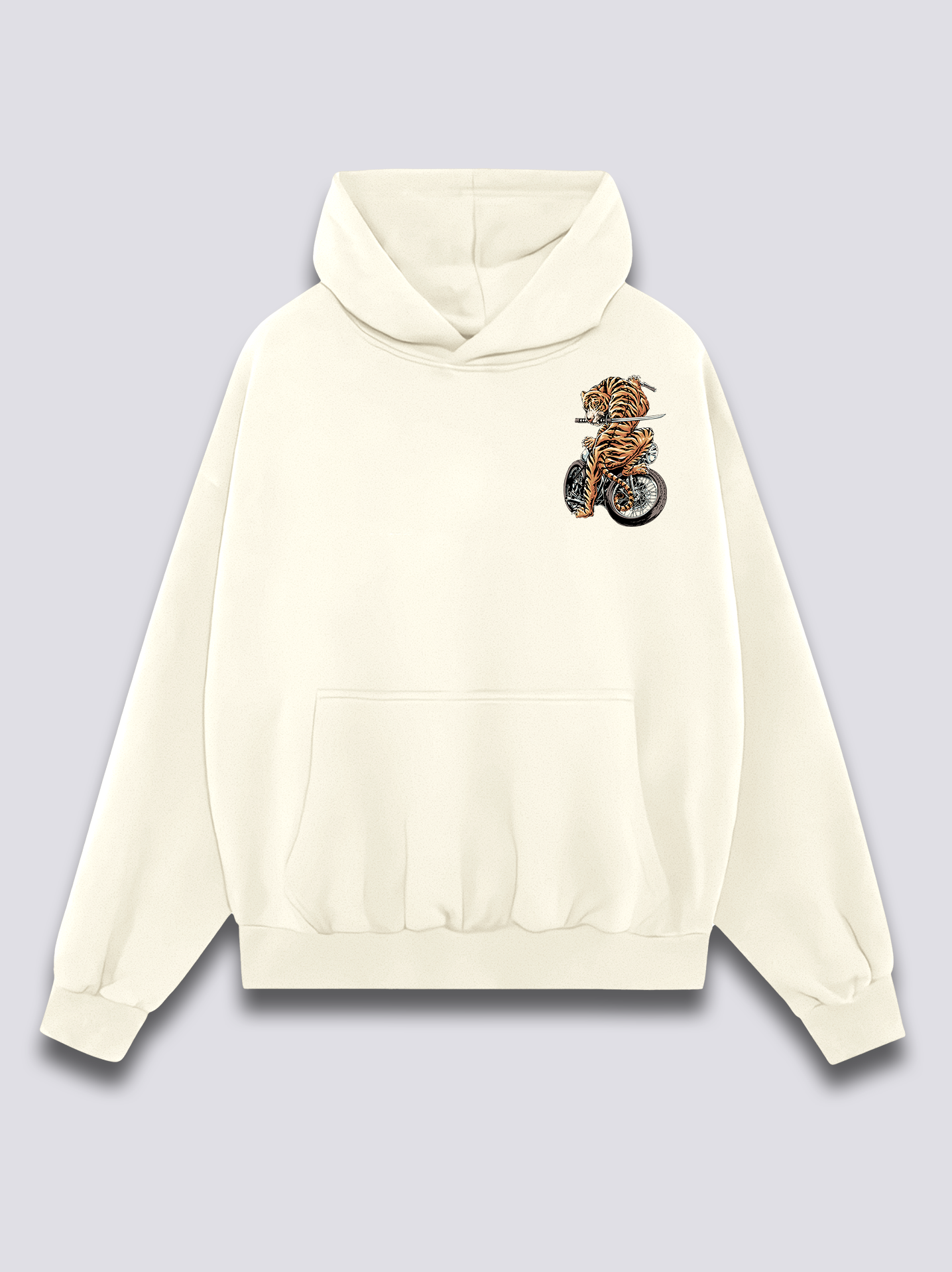 Katana Tiger Hoodie T-Shirts, Sweatshirt | CoreVibeTees.com (Image 2)
