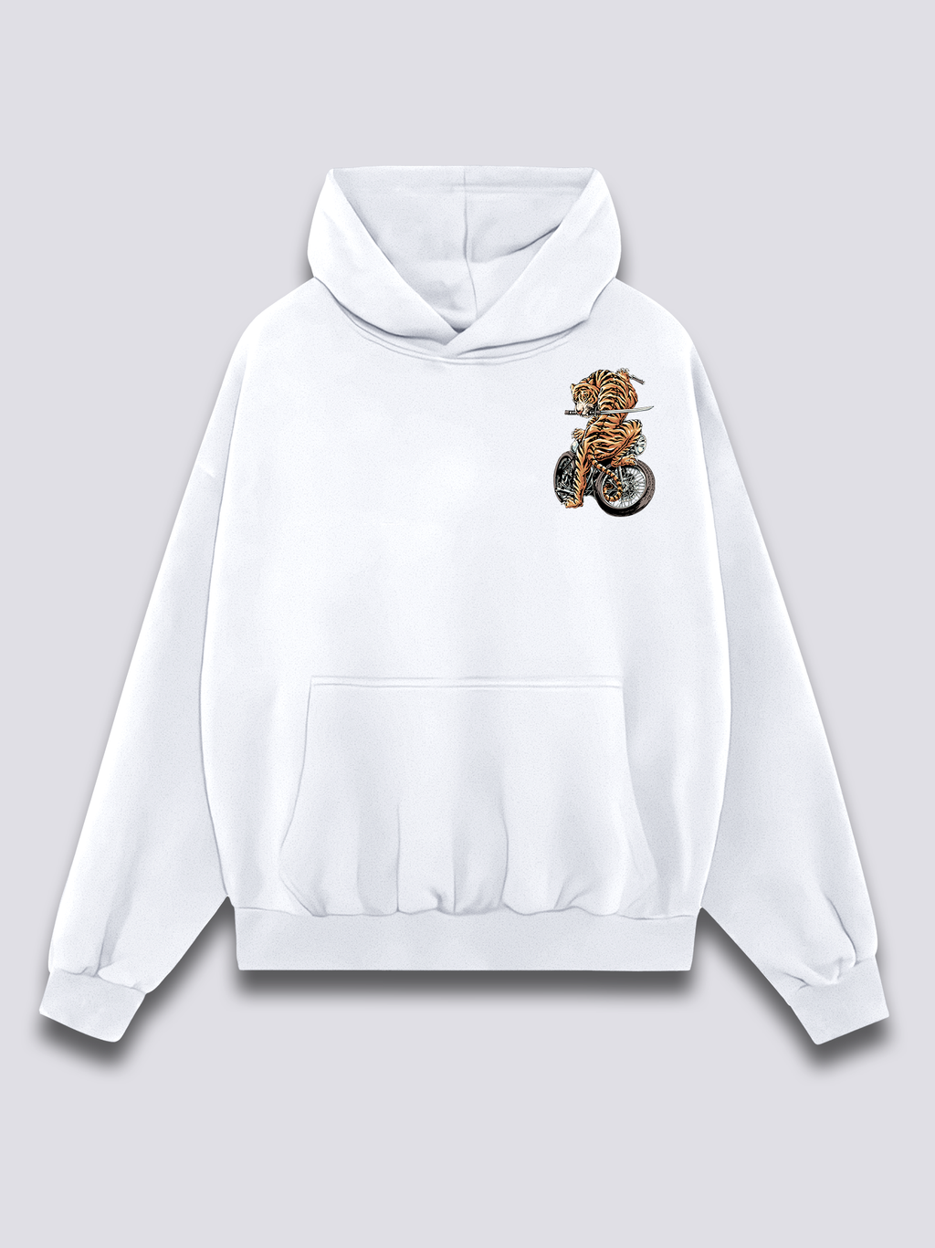 Katana Tiger Hoodie T-Shirts, Sweatshirt | CoreVibeTees.com (Image 4)
