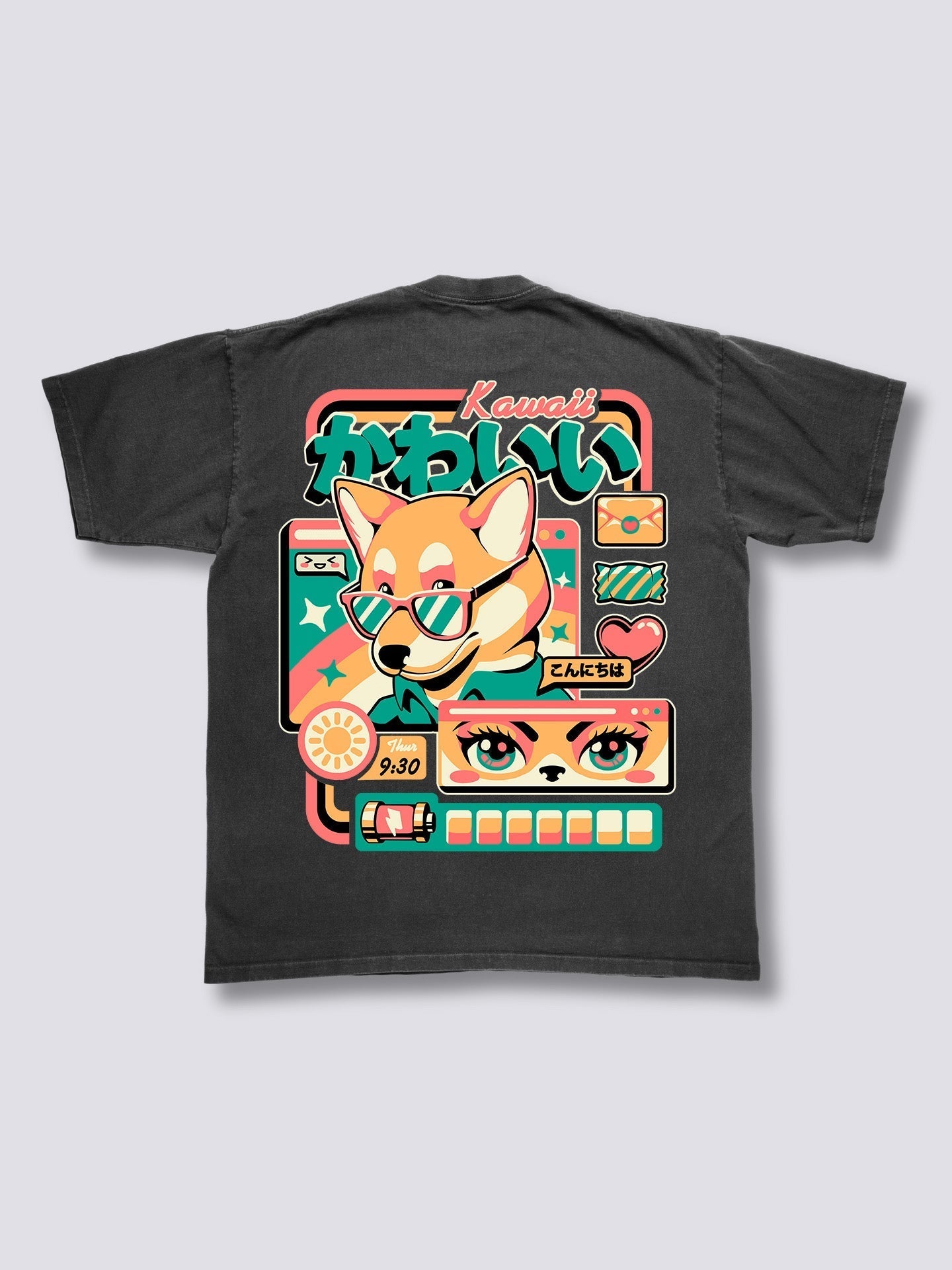 Cyber Pup Vintage T-Shirt Hoodie, Sweatshirt | CoreVibeTees.com (Image 1)