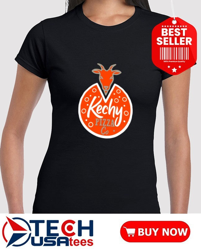 Kechy Pizza Co logo shirt