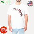 Keep Climbing FSU Florida map shirt
