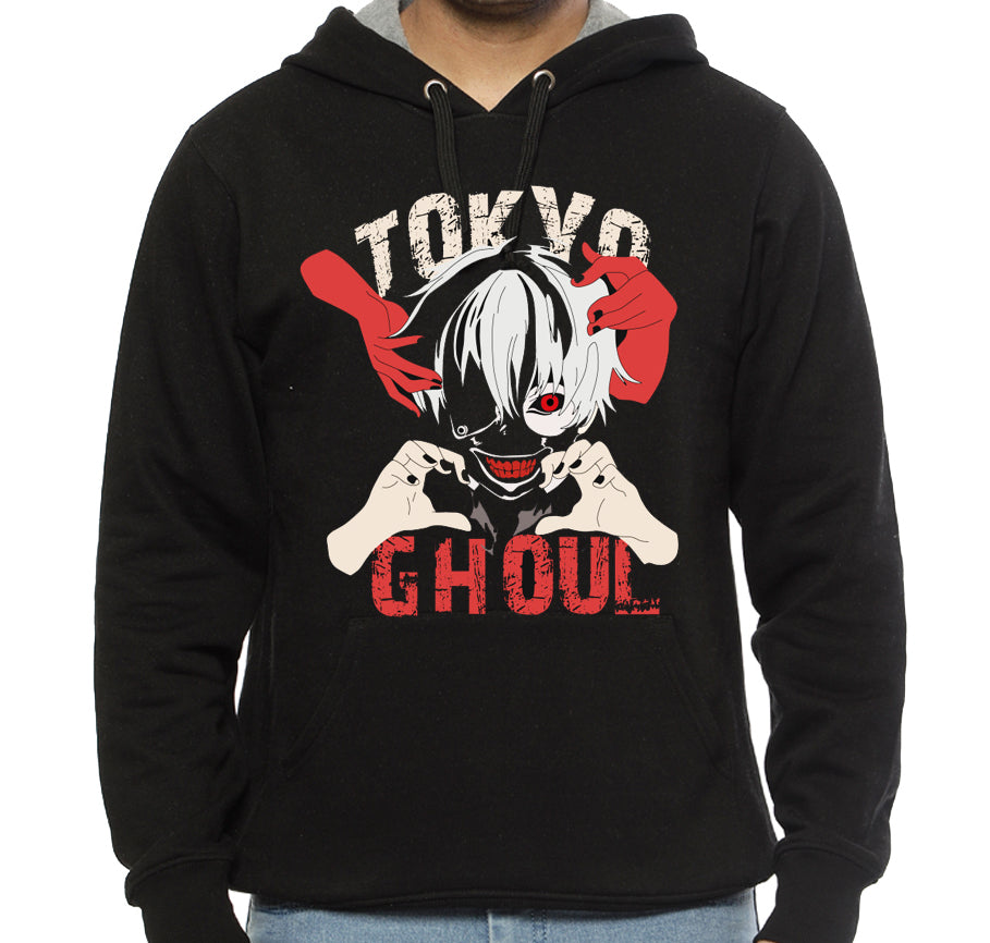 Ken Kaneki Tokyo Ghoul Black Hoodie T-Shirts, Sweatshirt | CoreVibeTees.com