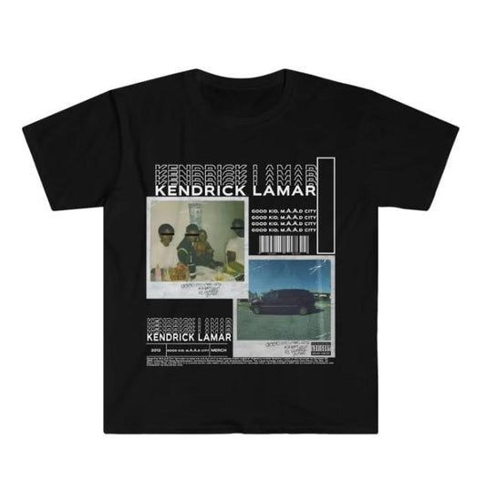 Kendrick Lamar Graphic Tee Streetwear Urban: Unisex Men Women Cotton Tee Streetwear Trendy Aesthetic Outdoor Shirt Menswear Top