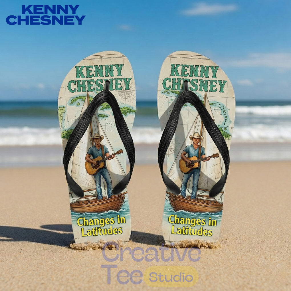 Kenny Chesney Premium Summer Flip Flop