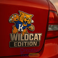 Kentucky Wildcats Custom Car Name Badge