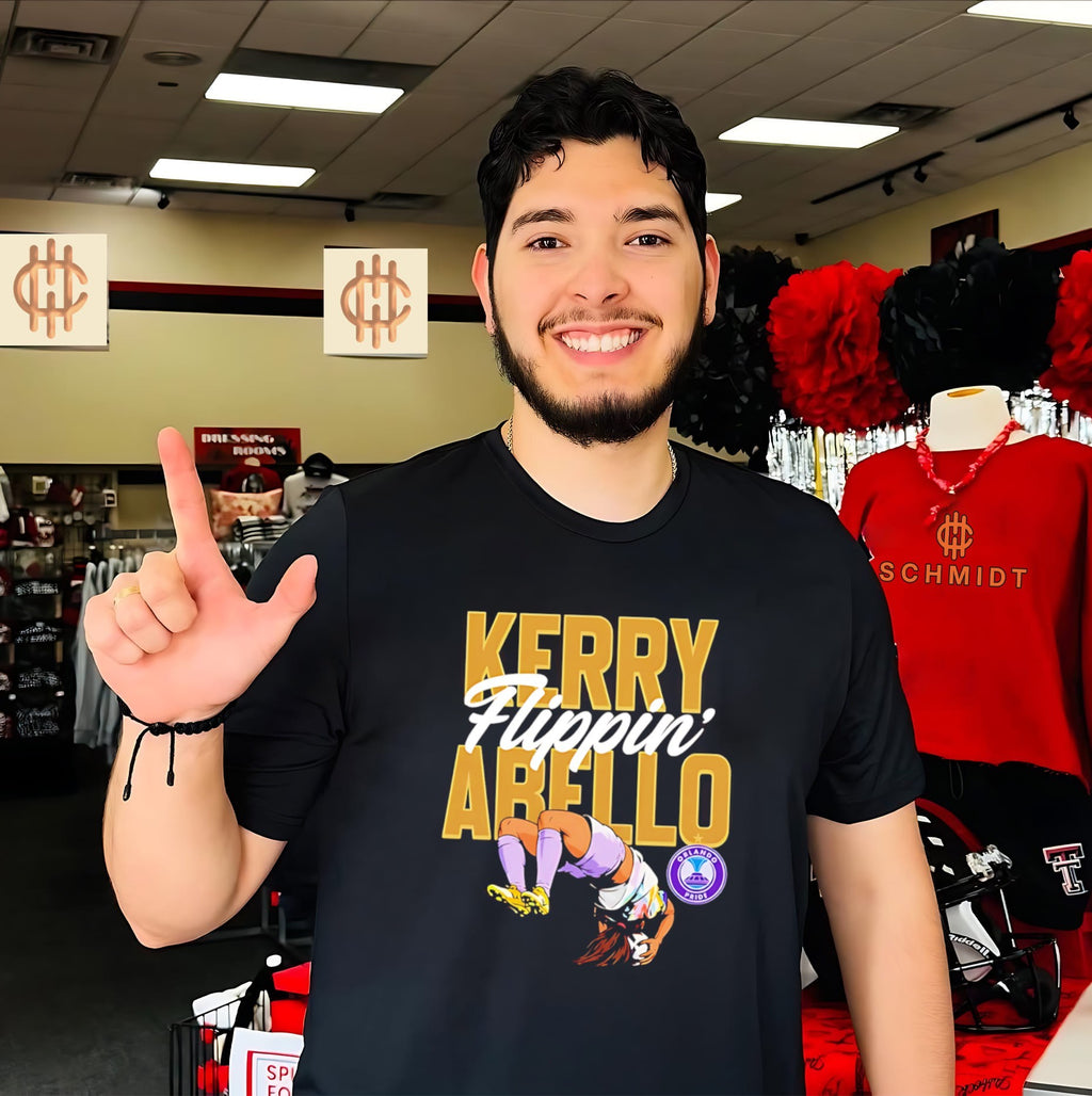 Kerry Abello Orlando Pride NWSL Flippin shirt