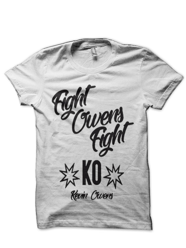 Kevin Owens White T-Shirt Hoodie, Sweatshirt | CoreVibeTees.com