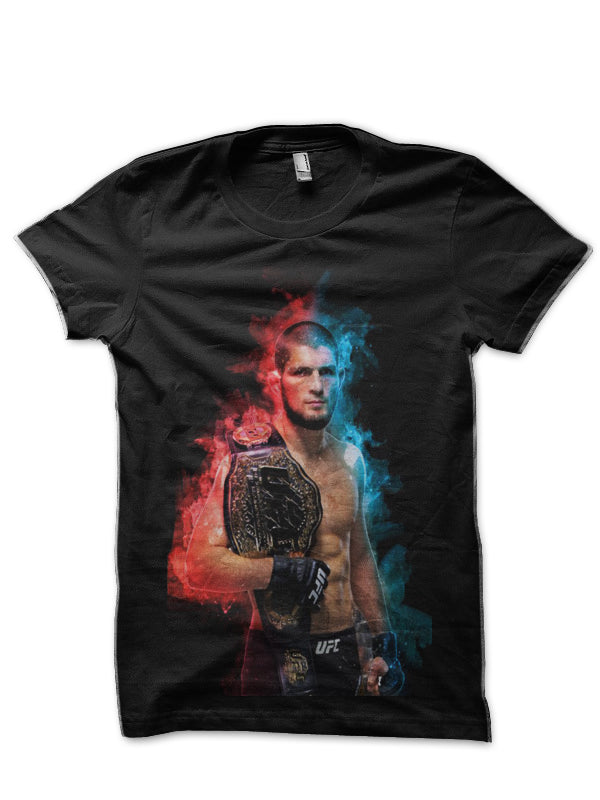 Khabib Nurmagomedov Black T-Shirt Style016 Hoodie, Sweatshirt | CoreVibeTees.com