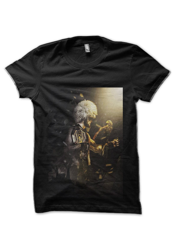 Khabib Nurmagomedov Black T-Shirt Style007 Hoodie, Sweatshirt | CoreVibeTees.com