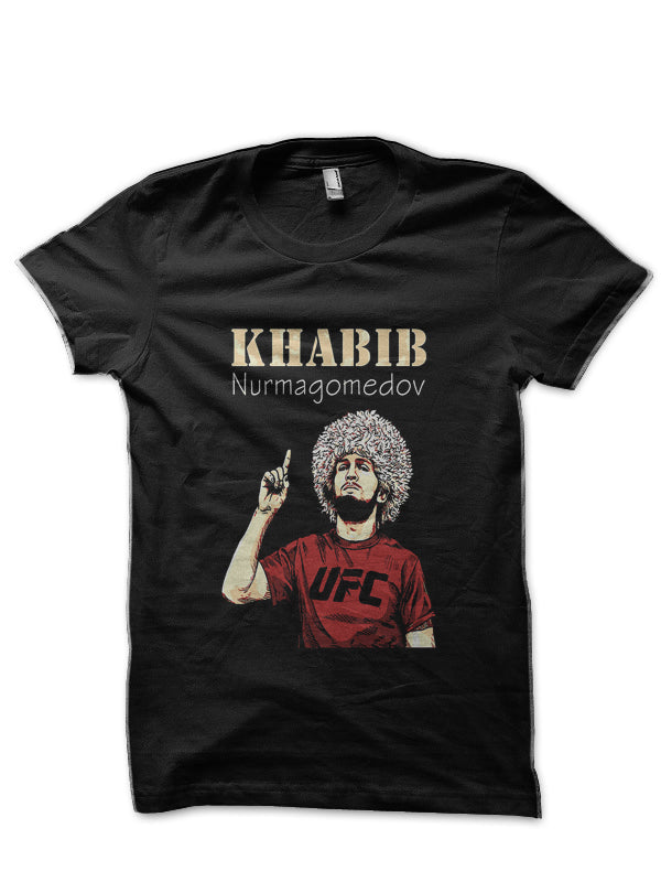 Khabib Nurmagomedov Black T-Shirt Style006 Hoodie, Sweatshirt | CoreVibeTees.com
