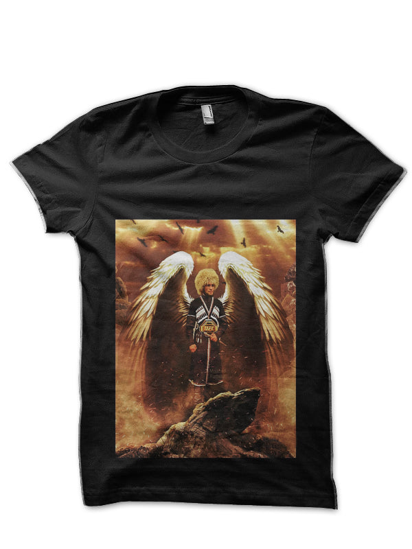 Khabib Nurmagomedov Black T-Shirt Style013 Hoodie, Sweatshirt | CoreVibeTees.com