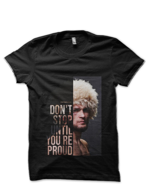 Khabib Nurmagomedov Black T-Shirt Style011 Hoodie, Sweatshirt | CoreVibeTees.com