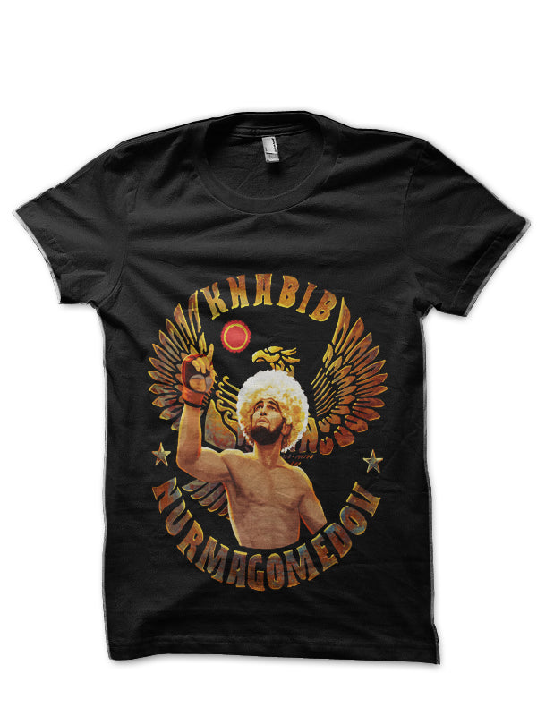 Khabib Nurmagomedov Black T-Shirt Style010 Hoodie, Sweatshirt | CoreVibeTees.com