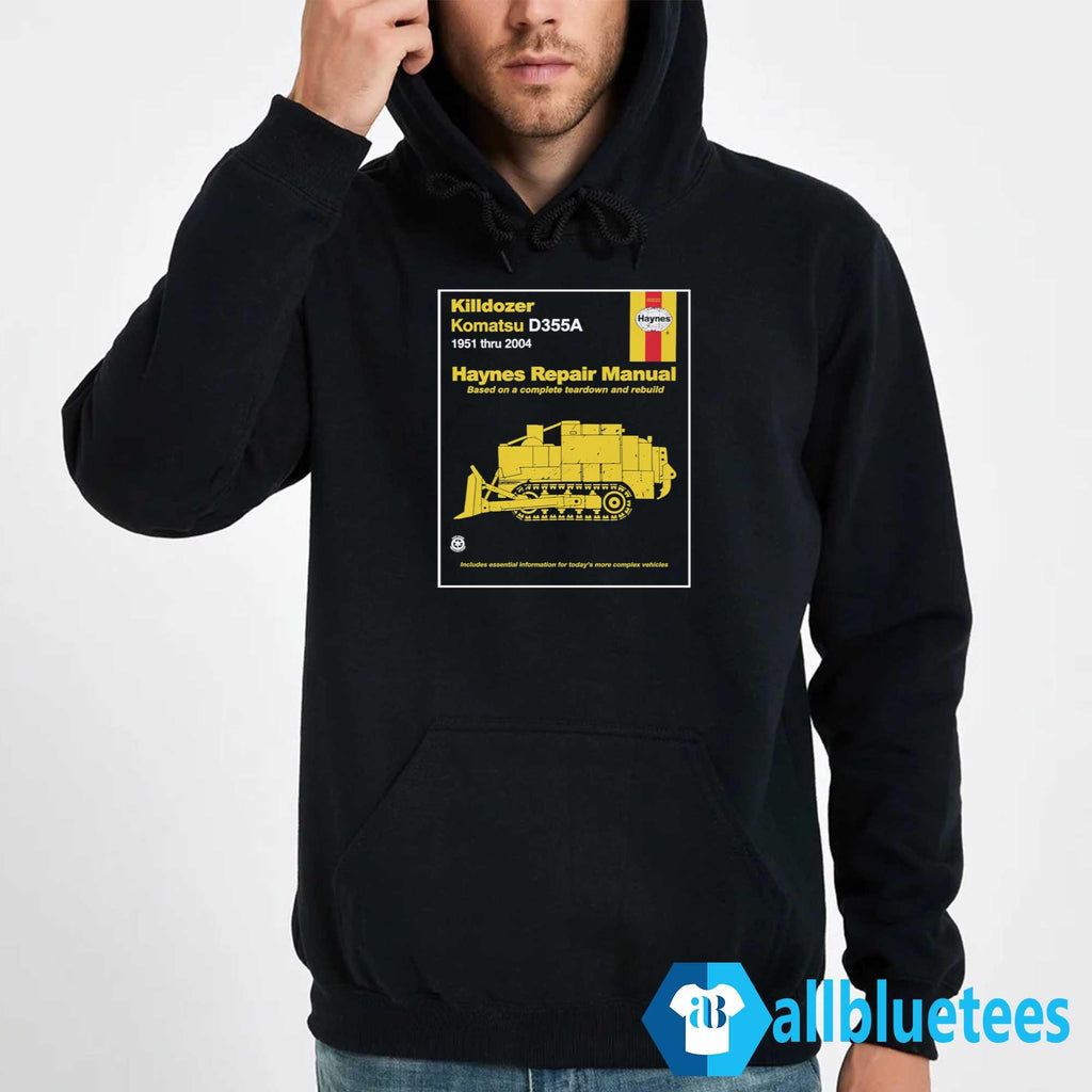 Killdozer Komatsu Haynes Repair Manual Shirt
