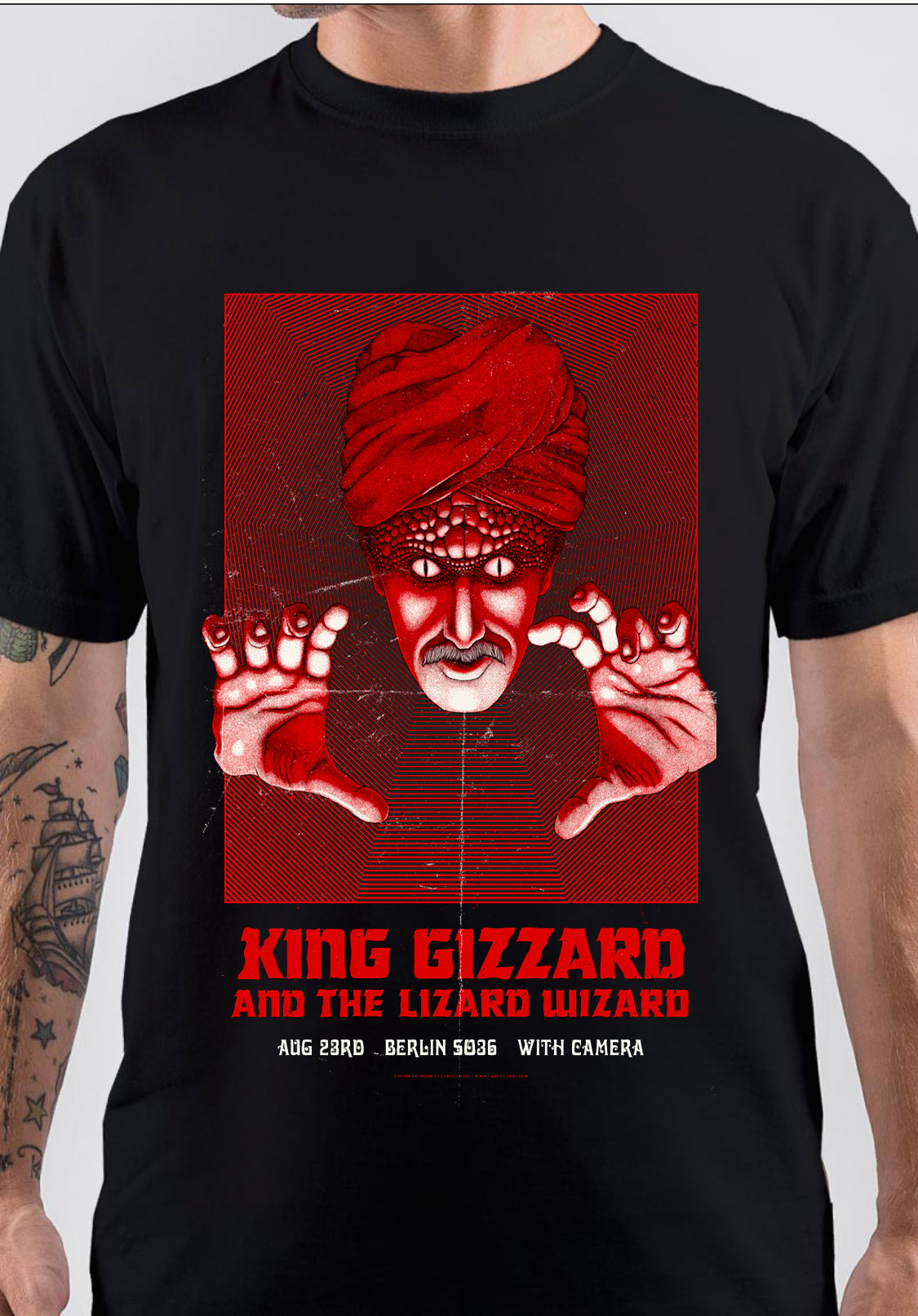 King Gizzard Art T-Shirt Hoodie, Sweatshirt | CoreVibeTees.com