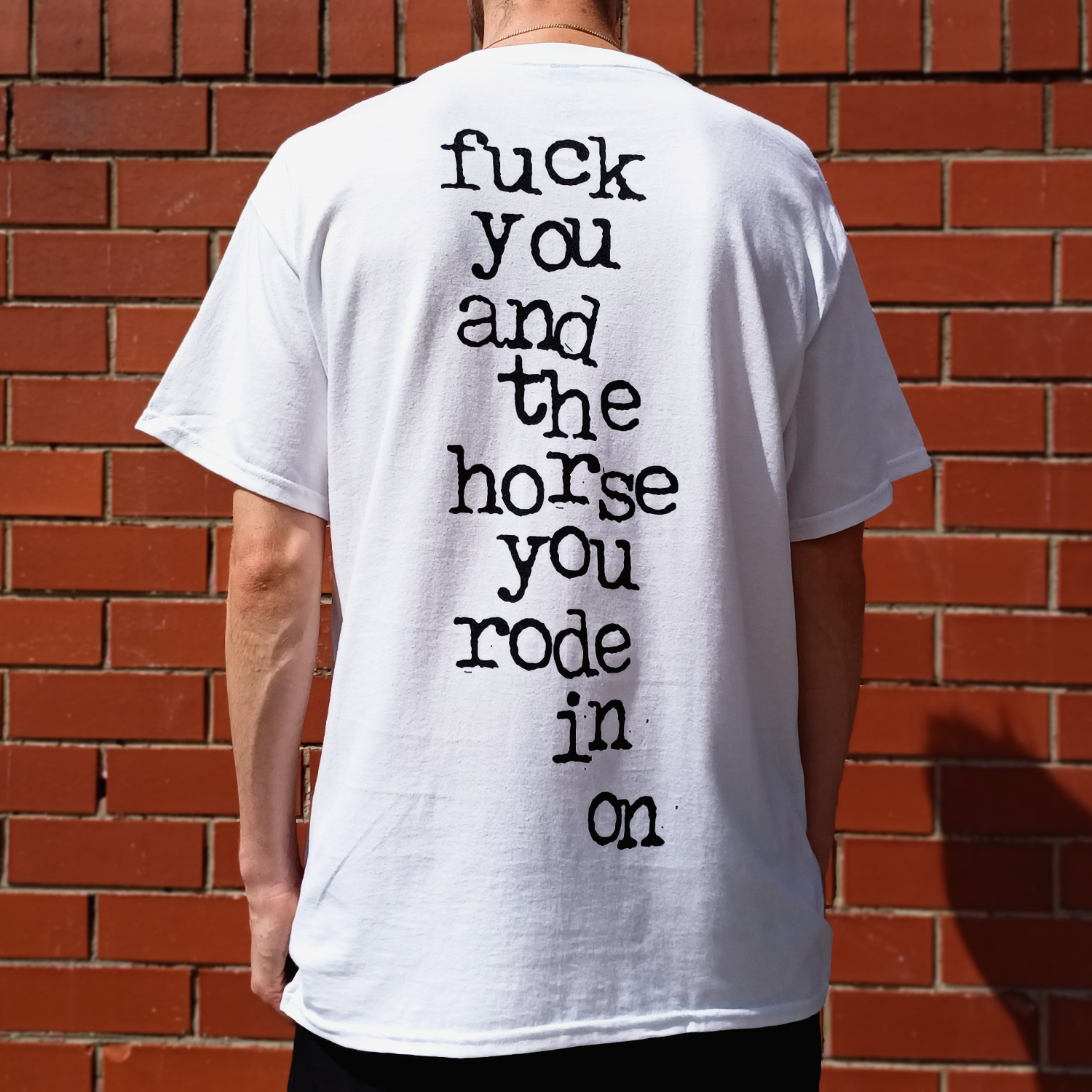 Horse T-Shirt (White) Hoodie, Sweatshirt | CoreVibeTees.com (Image 3)