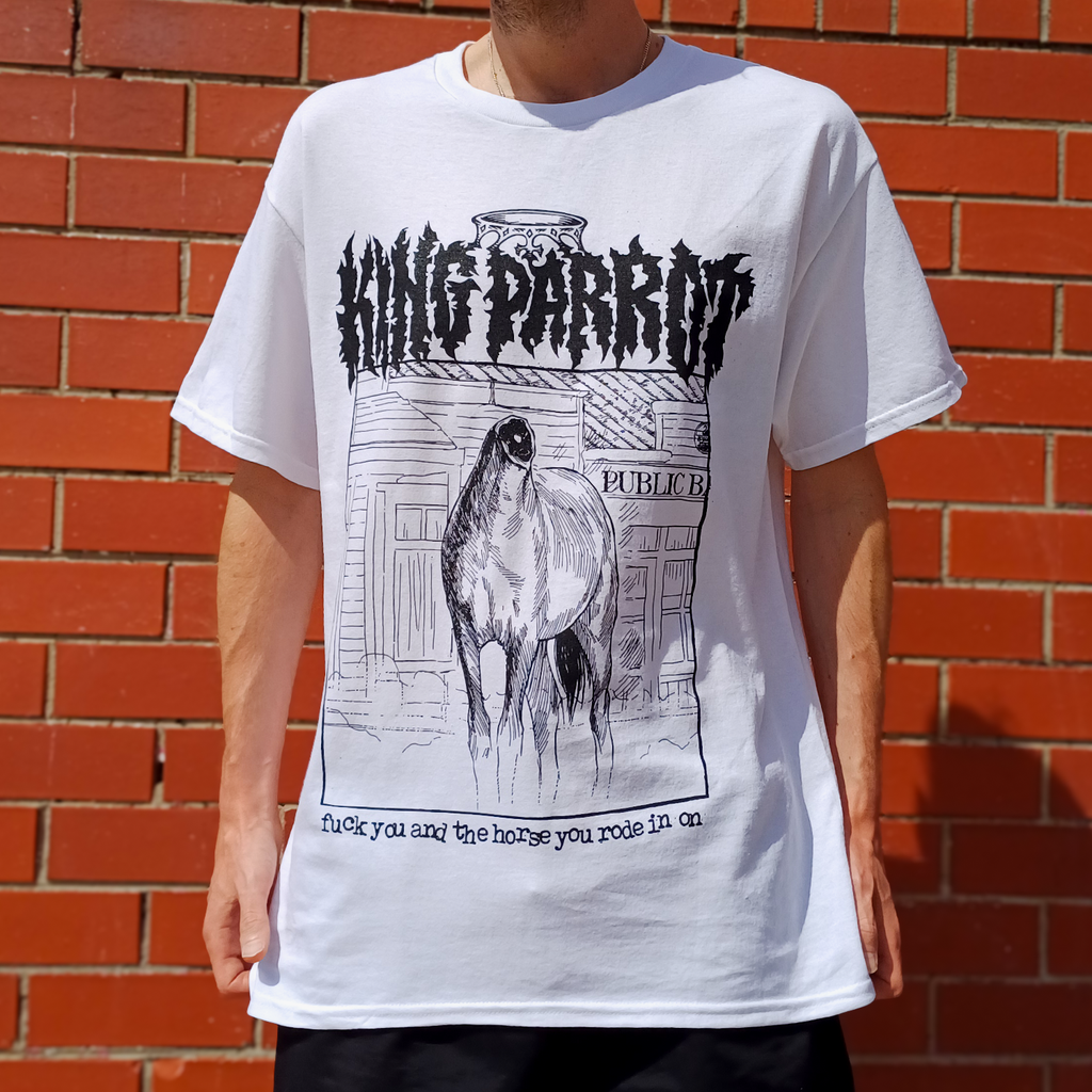 Horse T-Shirt (White) Hoodie, Sweatshirt | CoreVibeTees.com (Image 2)