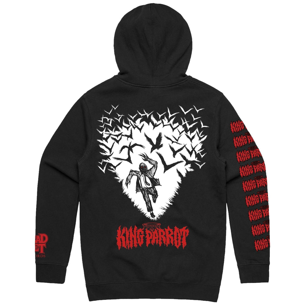 Bird Flock Hoodie (Black) T-Shirts, Sweatshirt | CoreVibeTees.com (Image 2)