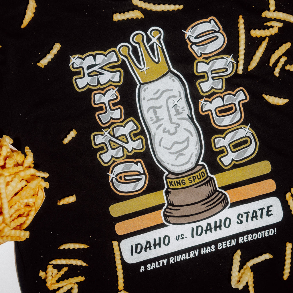 Idaho vs. Idaho State King Spud Trophy Tee Hoodie, Sweatshirt | CoreVibeTees.com (Image 2)