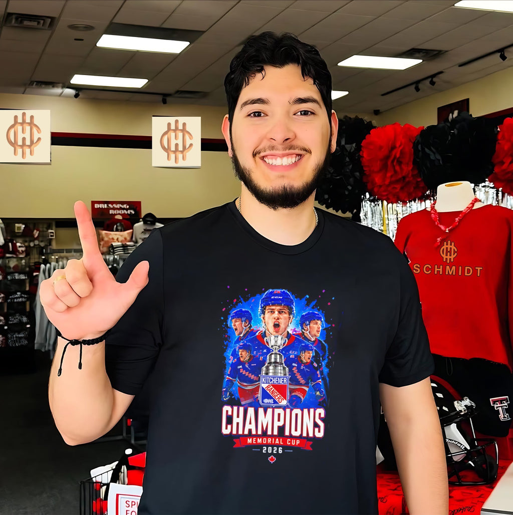 Kitchener Rangers Memorial Cup Champions 2025-26 shirt