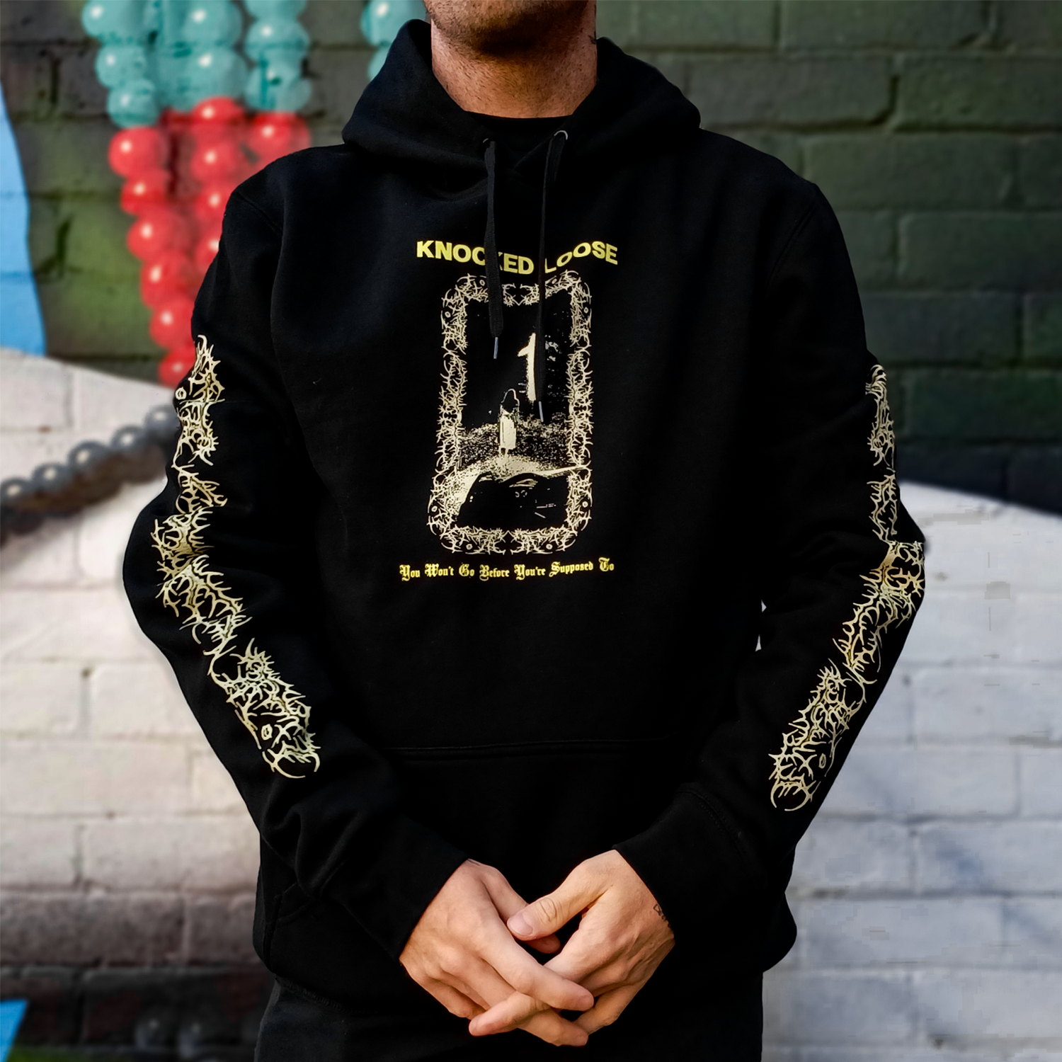 You Wonâ€™t Go Before Youâ€™re Supposed To Hoodie (Black) T-Shirts, Sweatshirt | CoreVibeTees.com (Image 2)