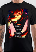 Know Your Place Baka Jujutsu Kaisen Black T-Shirt Hoodie, Sweatshirt | CoreVibeTees.com