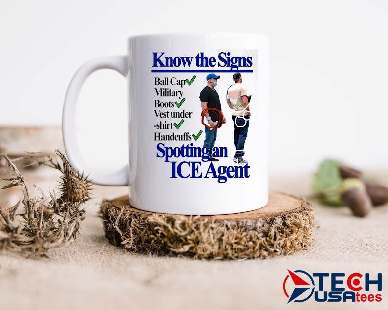 Know the signs spotting an ICE Agent shirt