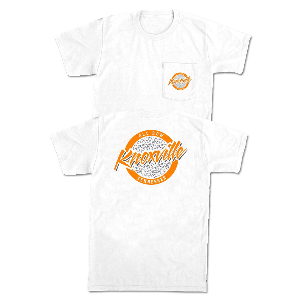 Knoxville, Tennessee Circle Logo Pocket Tee Hoodie, Sweatshirt | CoreVibeTees.com
