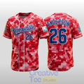 Knoxville Smokies 2026 Camo Baseball Jersey