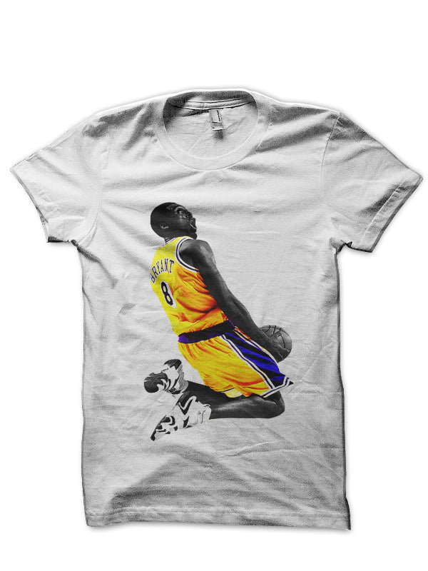 Kobe Bryant White T-Shirt Style003 Hoodie, Sweatshirt | CoreVibeTees.com