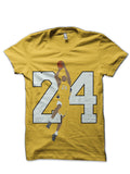 Kobe Bryant Black Mamba Yellow T-Shirt Hoodie, Sweatshirt | CoreVibeTees.com