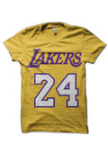 Kobe Bryant Yellow T-Shirt Style001 Hoodie, Sweatshirt | CoreVibeTees.com
