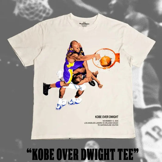Kobe Over Dwight Tee | Vintage Tee Graphic T-Shirt Sweatshirt Hoodie | Sport Tee - Gift For Fan