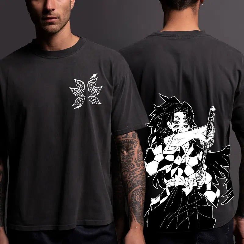Kokushibo Upper Moon One Demon Shirt shirt, Michikatsu Tsugikuni Shirt, Sun Breathing Shirt, Kimetsu No Yaiba t-shirt, anime sweatshirt hoodie, Tanjiro shirt, Rengoku t-shirt