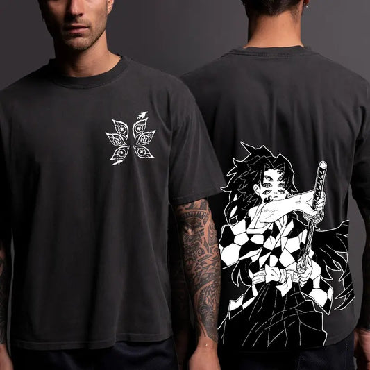 Kokushibo Upper Moon One Demon Shirt shirt, Michikatsu Tsugikuni Shirt, Sun Breathing Shirt, Kimetsu No Yaiba t-shirt, anime sweatshirt hoodie, Tanjiro shirt, Rengoku t-shirt