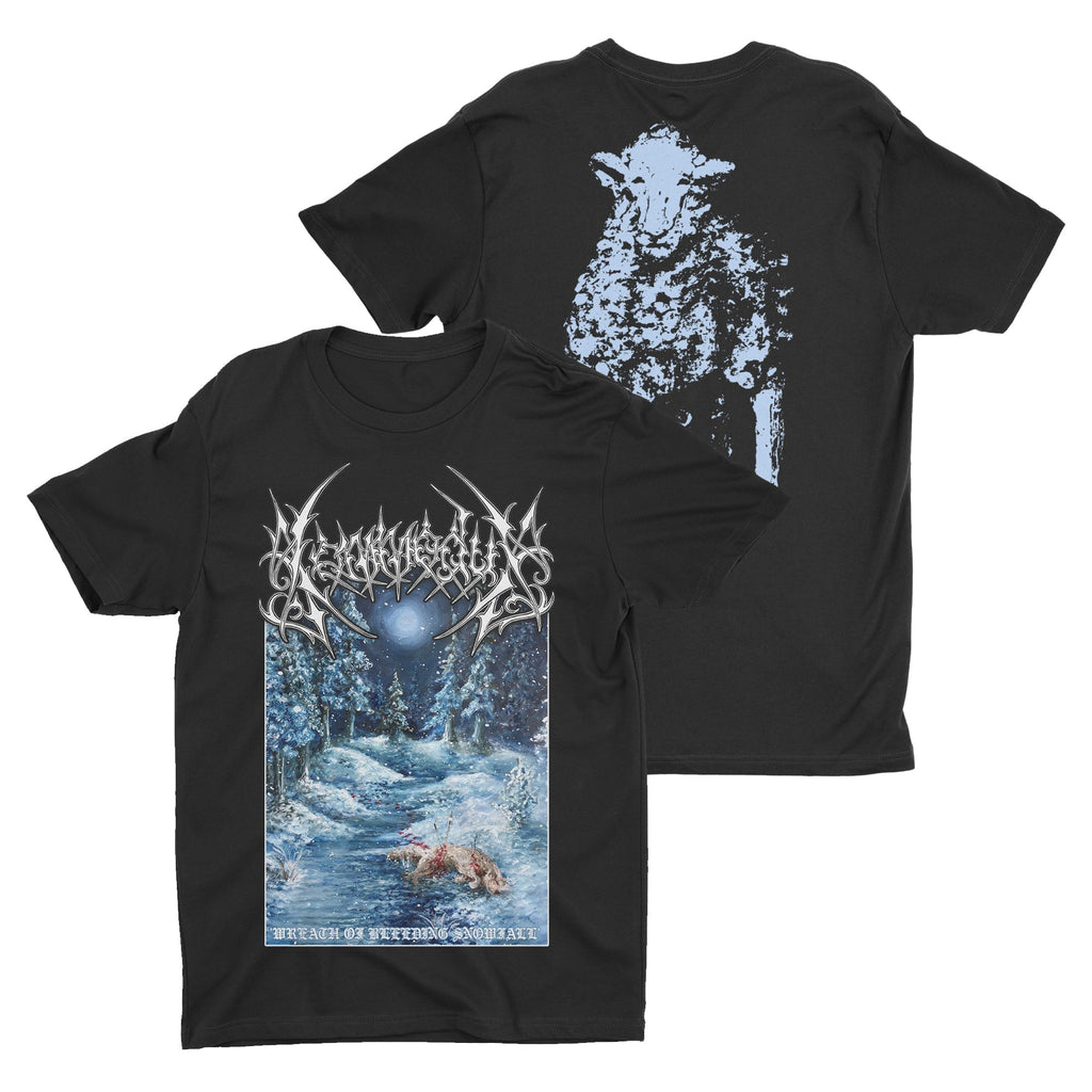 Kommodus - Wreath Of Bleeding Snowfall t-shirt Hoodie, Sweatshirt | CoreVibeTees.com (Image 1)