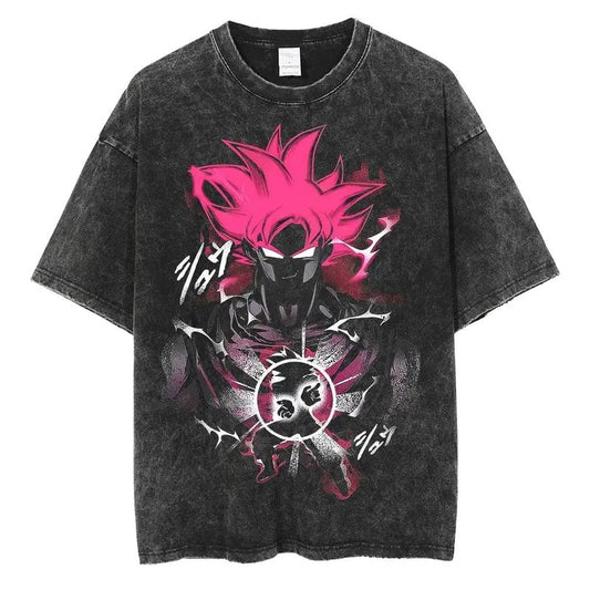Kujo Goku Vintage #Oversized T Shirt Anime Merch Soft Cotton Unisex Shirt Rare Gift for Him Gift For Her Vintage Menswear