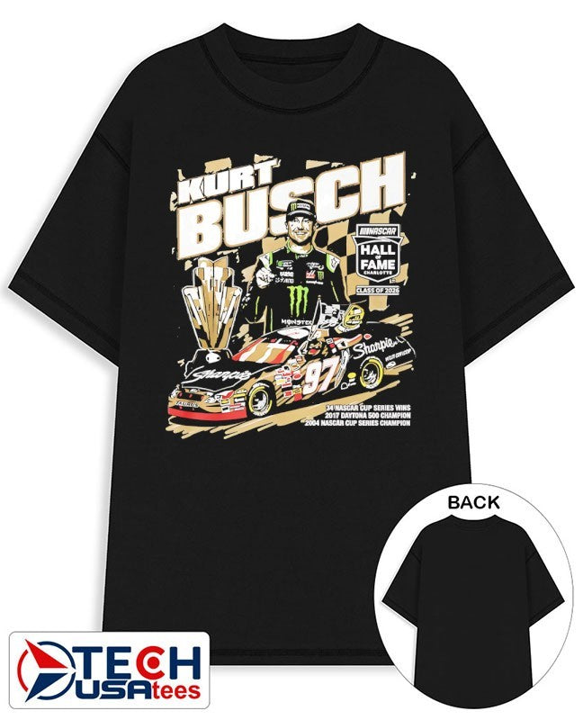 Kurt Busch Nascar Hall of Fame 2026 shirt