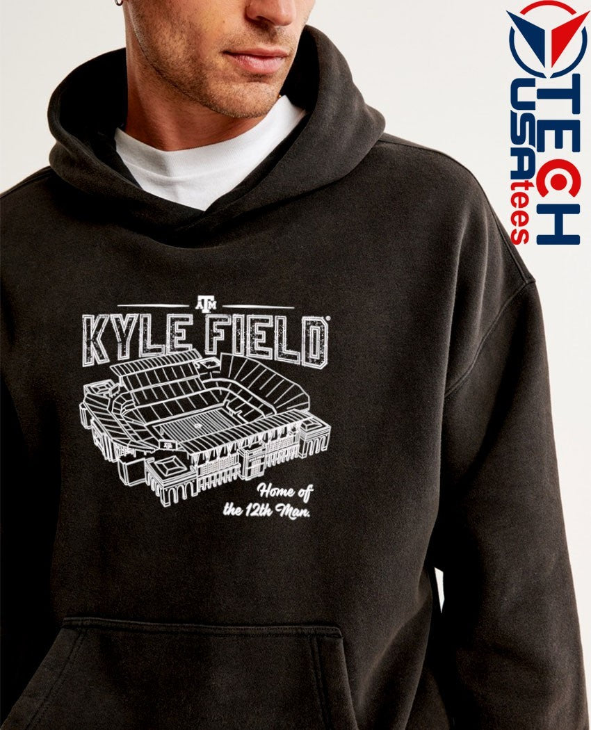 Kyle Field home of the 12th man Texas A and M Aggies Stadium shirt