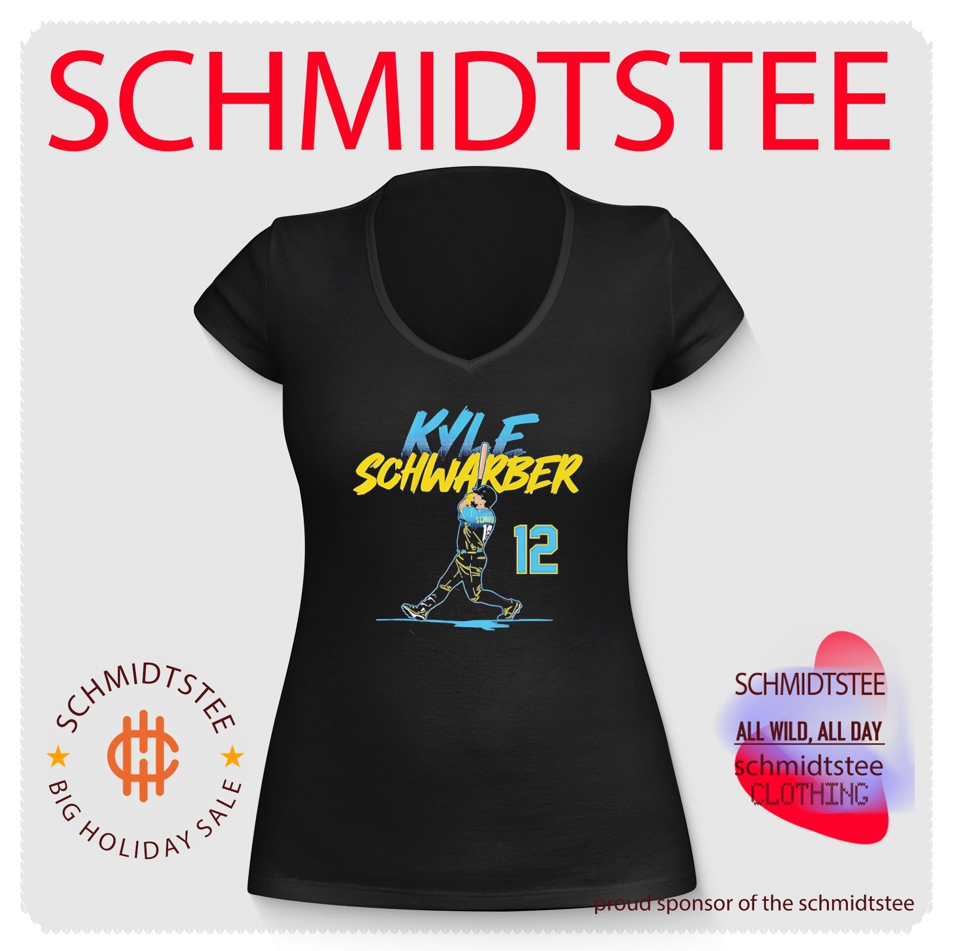 Kyle Schwarber Philadelphia Phillies Philly Slugger Swing Number shirt
