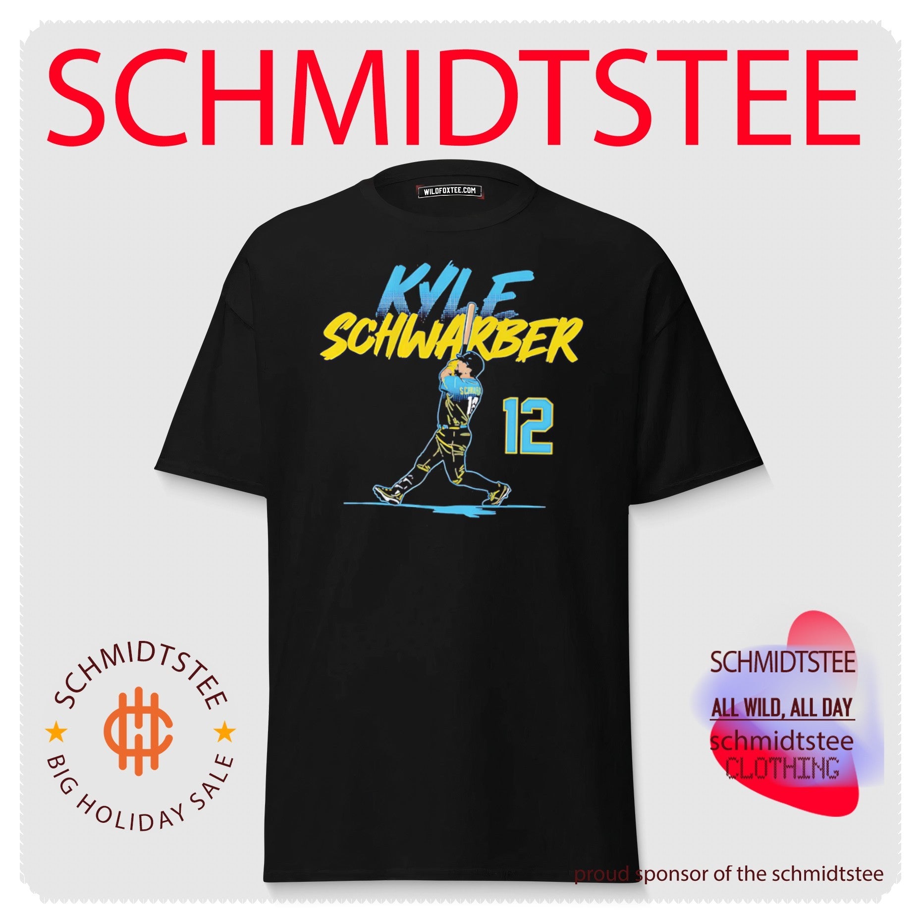Kyle Schwarber Philadelphia Phillies Philly Slugger Swing Number shirt