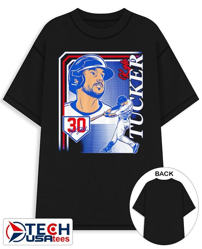 Kyle Tucker #30 Los Angeles Dodgers Collage Frame signature shirt