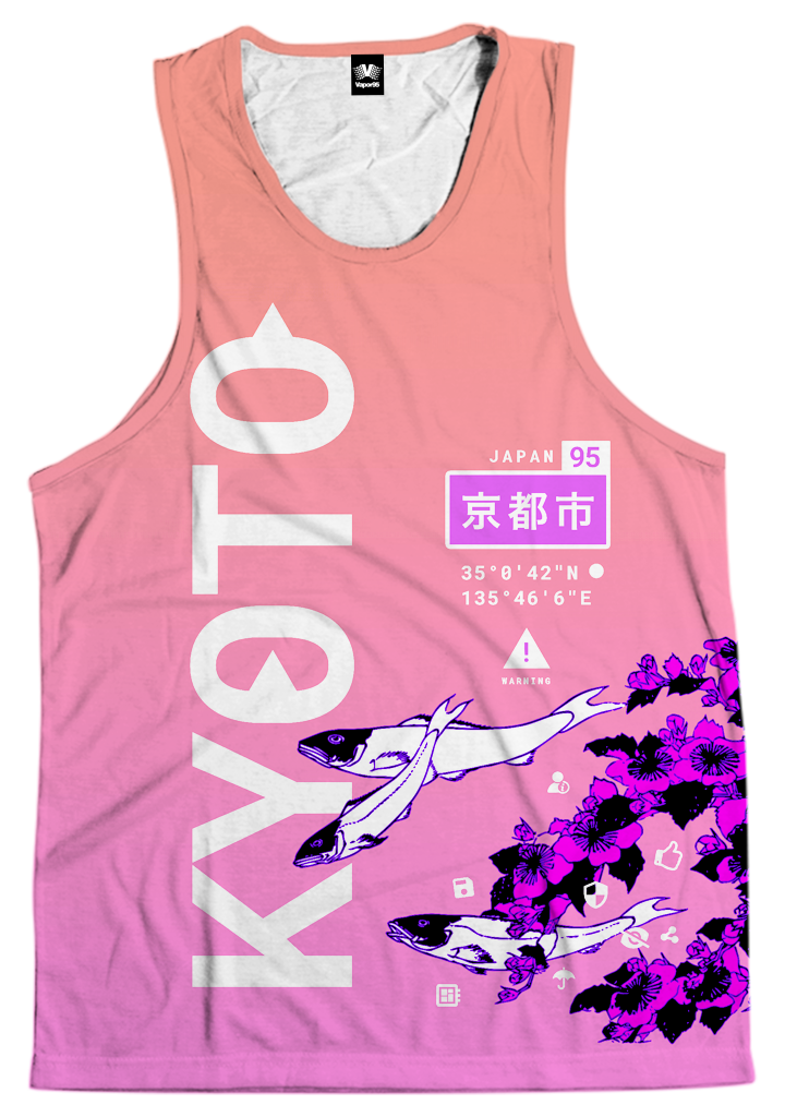 Kyoto Koi Tank Top