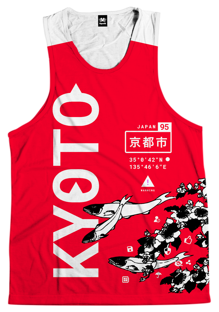 Kyoto Koi Tank Top