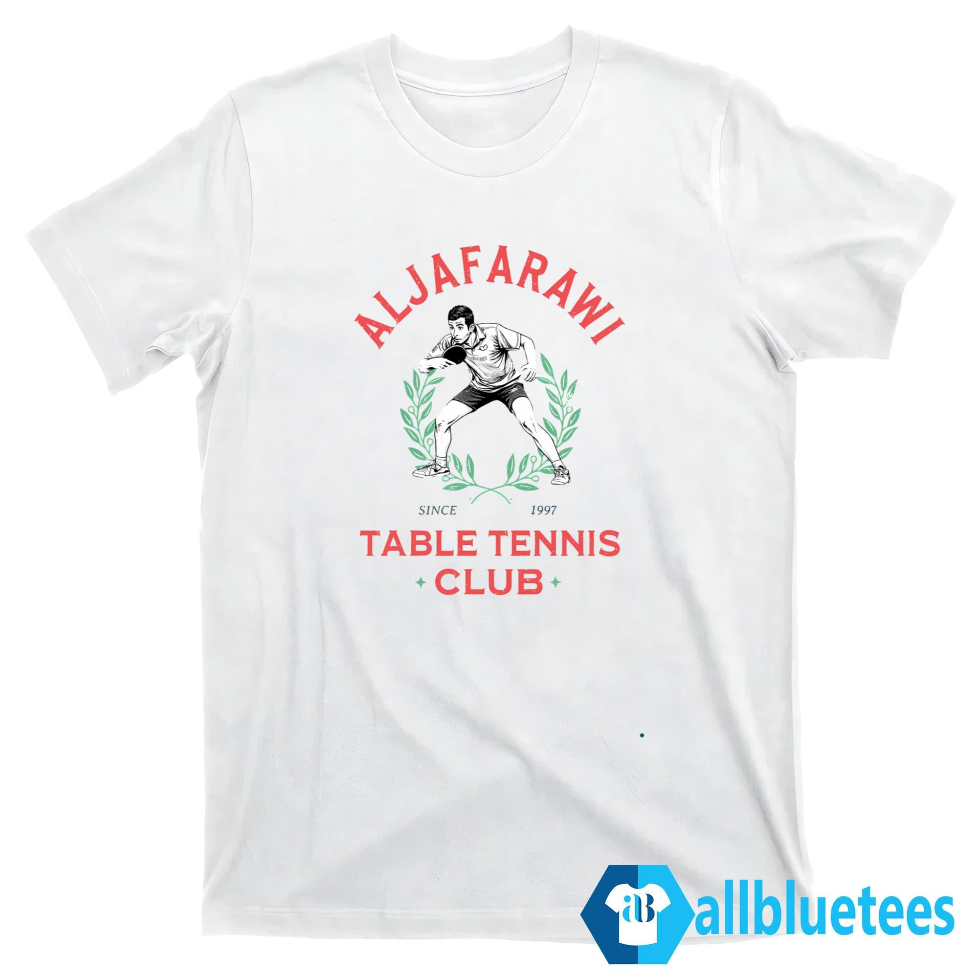 Kyrie Irving Aljafarawi Table Tennis Club Shirt